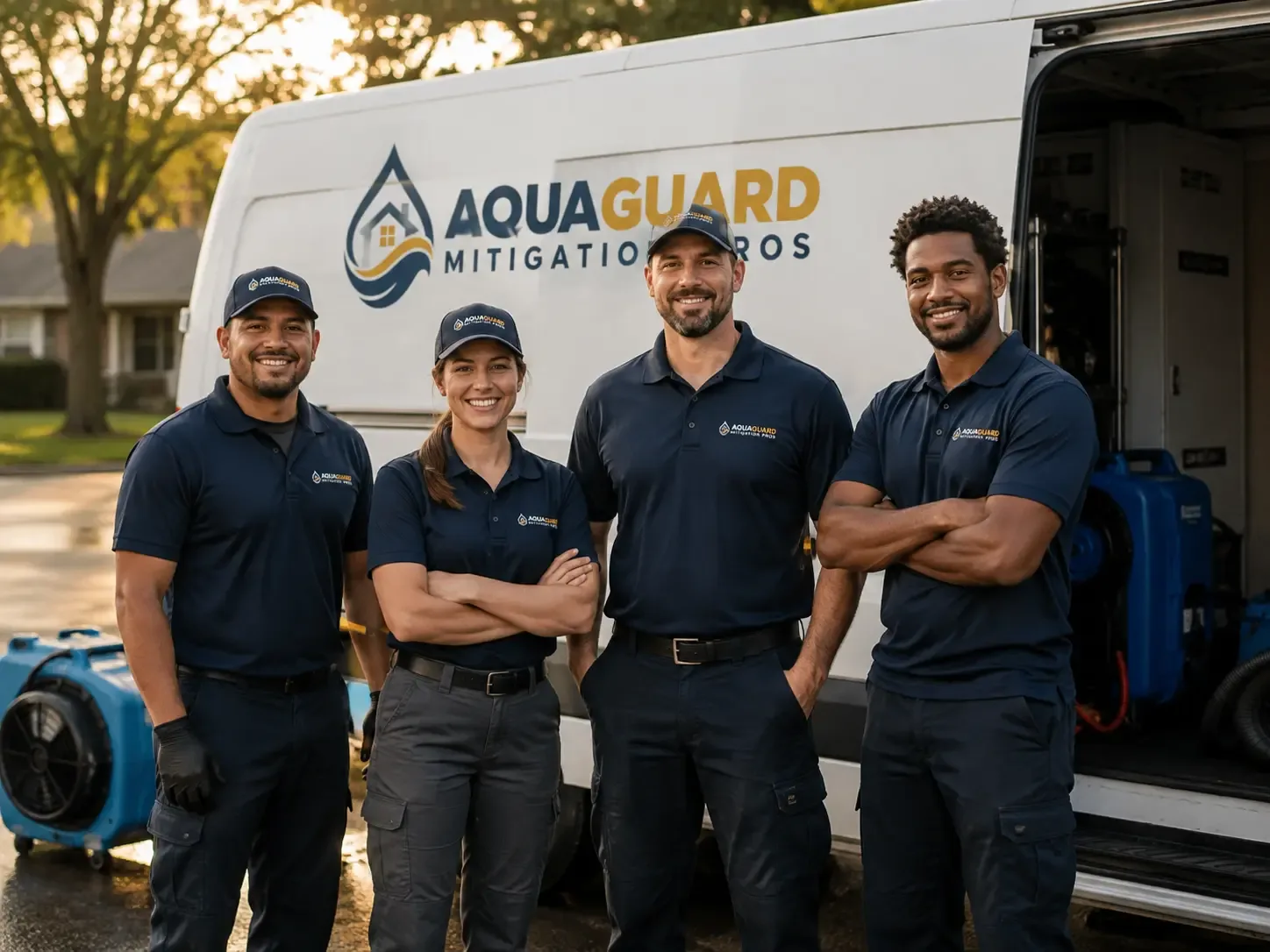 Water Damage Mitigation company in Leflore, OK
